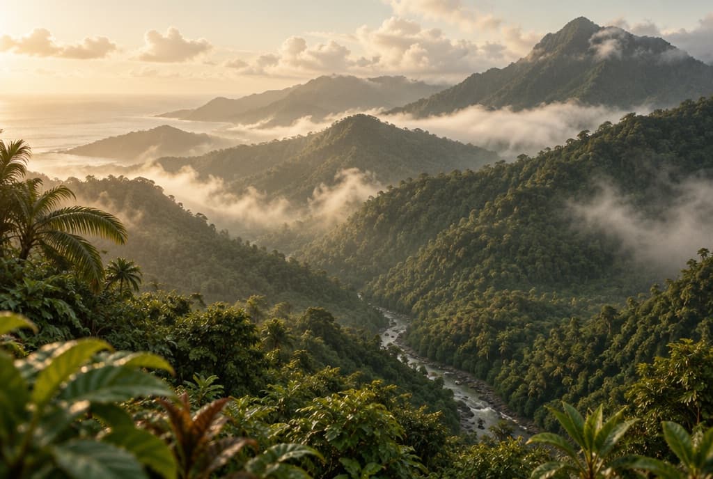Landscape of Dominica