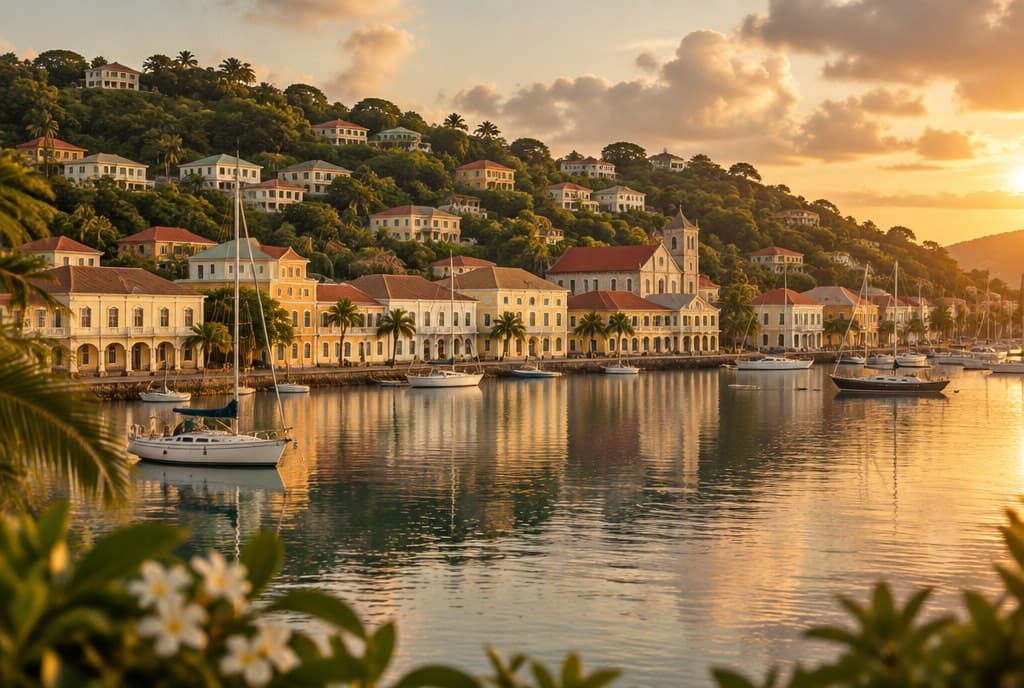Landscape of Grenada